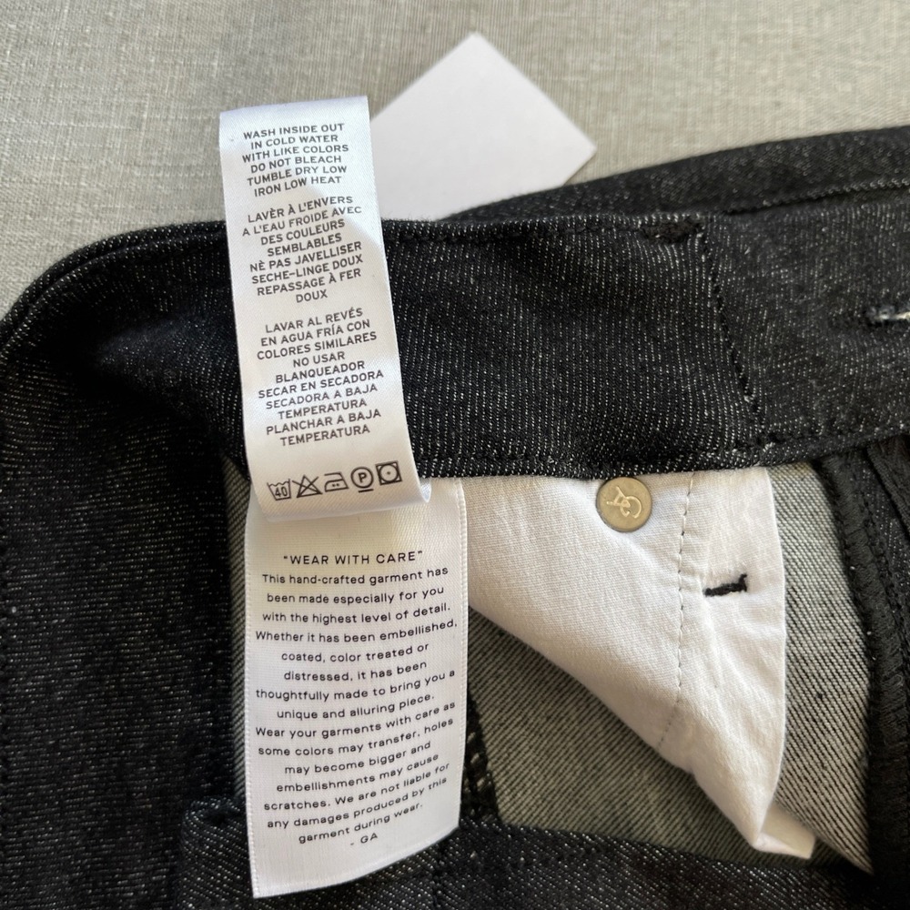 Good American Always Fits Good Legs Skinny Jeans Womens 6-12 Black NEW - Picture 14 of 16